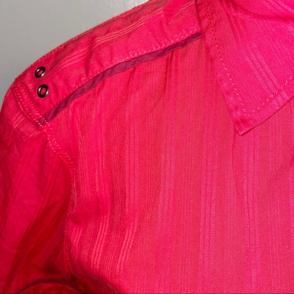 INC international red button down shirt - Picture 5 of 6